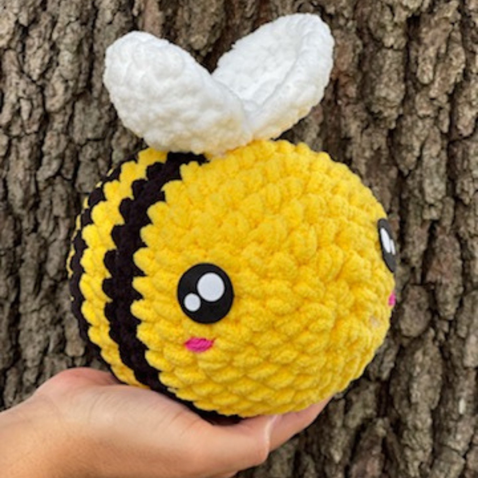 Crochet Bee Plushie / TikTok Bee / 6 colores diferentes para Etsy