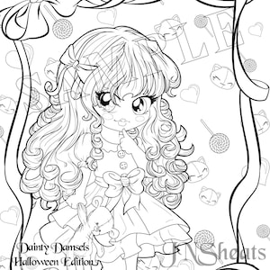 Sweet Dolly Coloring Page Download