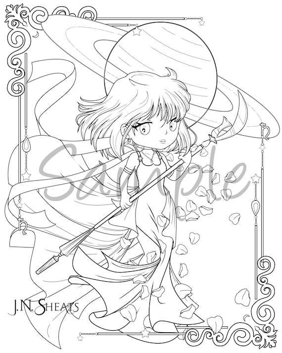 Cardcaptors Sakura 2 Coloring Page in 2023 Coloring pages, Cardcaptor sakura, Coloring pages for kids
