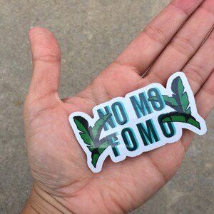 NO MO FOMO Sticker 画像 2