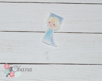 Elsa Inspired Magnetic Bookmark | Frozen | Disney Princess | Reading | Page Marker | Page Finder | Magnet | Planner | Book