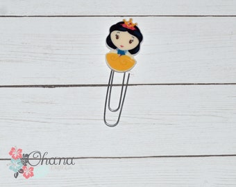 Snow White Paper Clip Bookmark | Disney Princess Inspired | Reading | Page Marker | Page Finder | Planner | Book