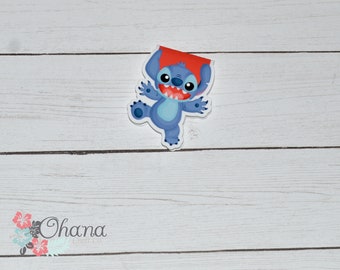 Stitch Inspired Magnetic Bookmark | Lilo & Stitch | Disney | Reading | Page Marker | Page Finder | Magnet | Planner | Book |
