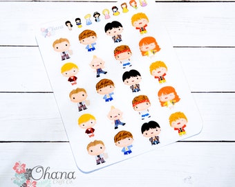 Les Goonies Planner Stickers | Planificateur de vie | EC | Erin Condren | Limelife | Encrier | Prune | Kikki | Décoratif | Personnage | Film