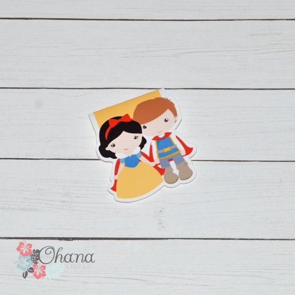 Snow White Couple Inspired Magnetic Bookmark | Princess | Disney | Love | Reading | Page Marker | Page Finder | Planner | Book |