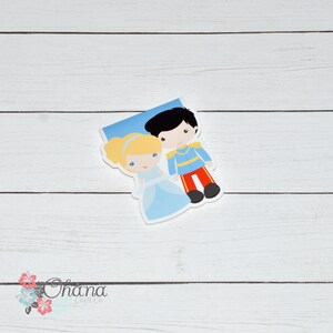 Cinderella Couple Inspired Magnetic Bookmark | Disney | Love | Reading | Page Marker | Page Finder | Magnet | Planner | Book |