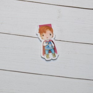 Prince Florian Inspired Magnetic Bookmark | Disney Snow White Princess | Reading | Page Marker | Page Finder | Magnet | Planner | Book