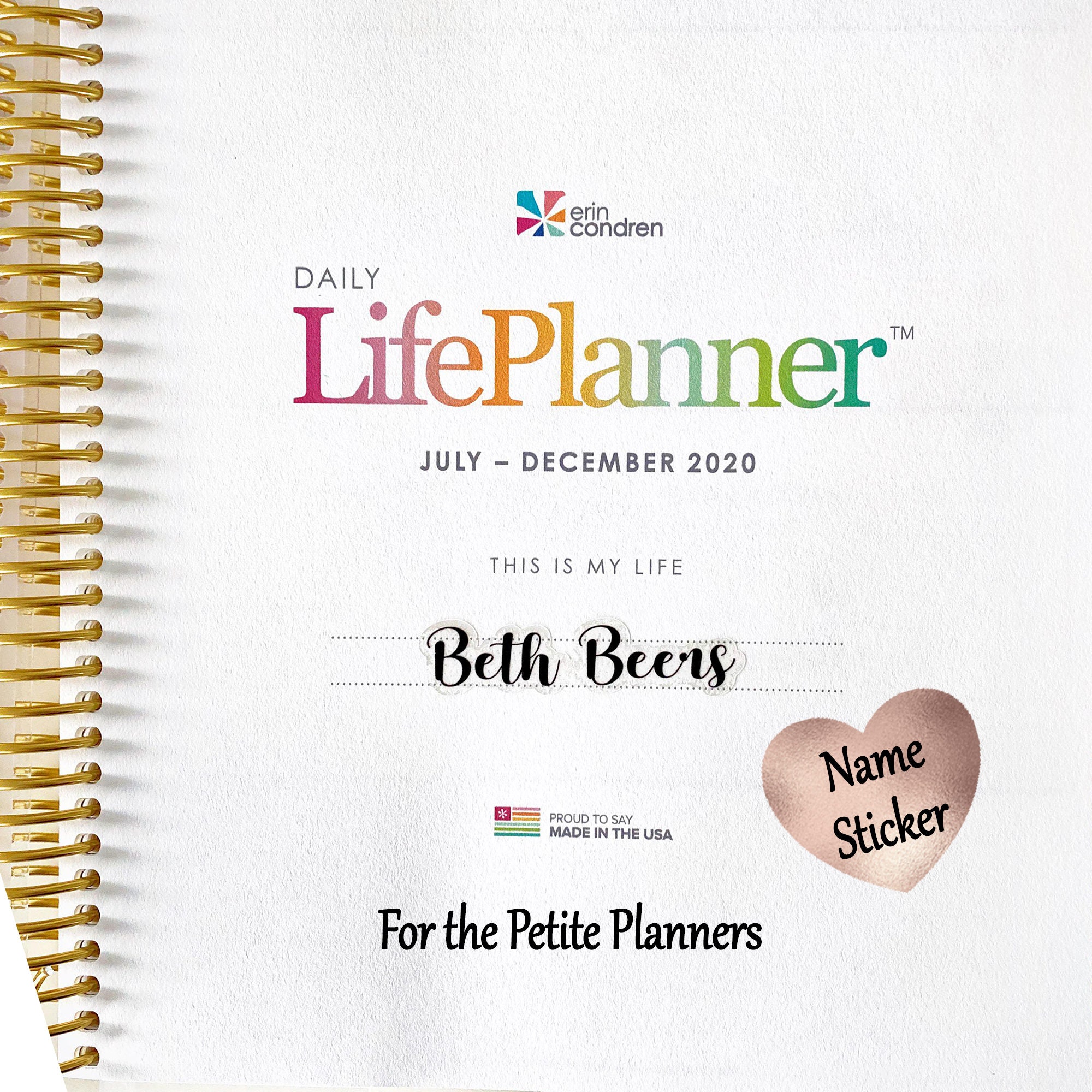 PlannerKate Sticker Testing and the New Erin Condren 2022-23 LifePlanners