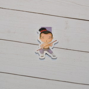Prince Li Shang Inspired Magnetic Bookmark / Disney Mulan Princess / Reading / Page Marker / Page Finder / Magnet / Planner / Book