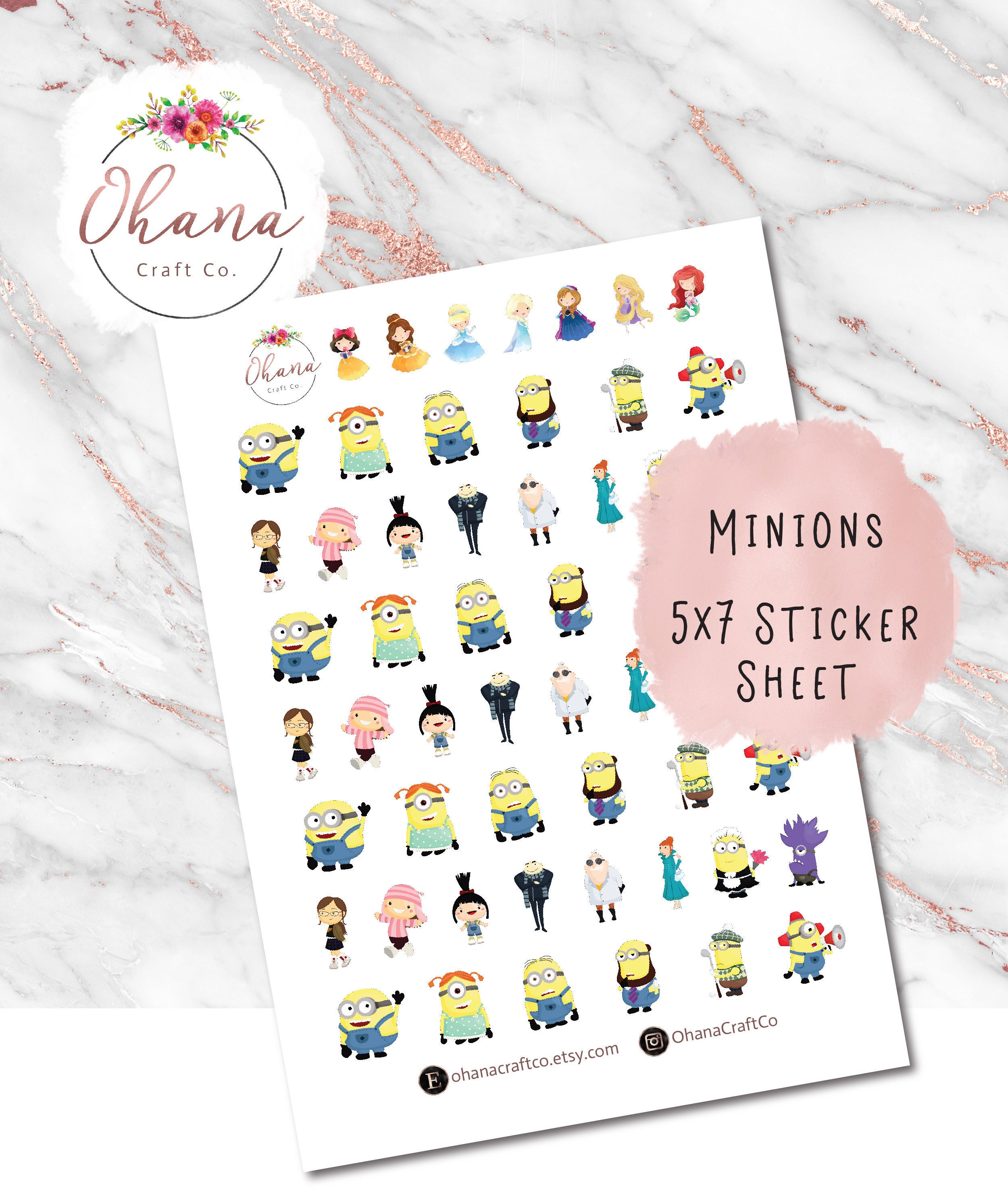 Minion Calendar - Etsy