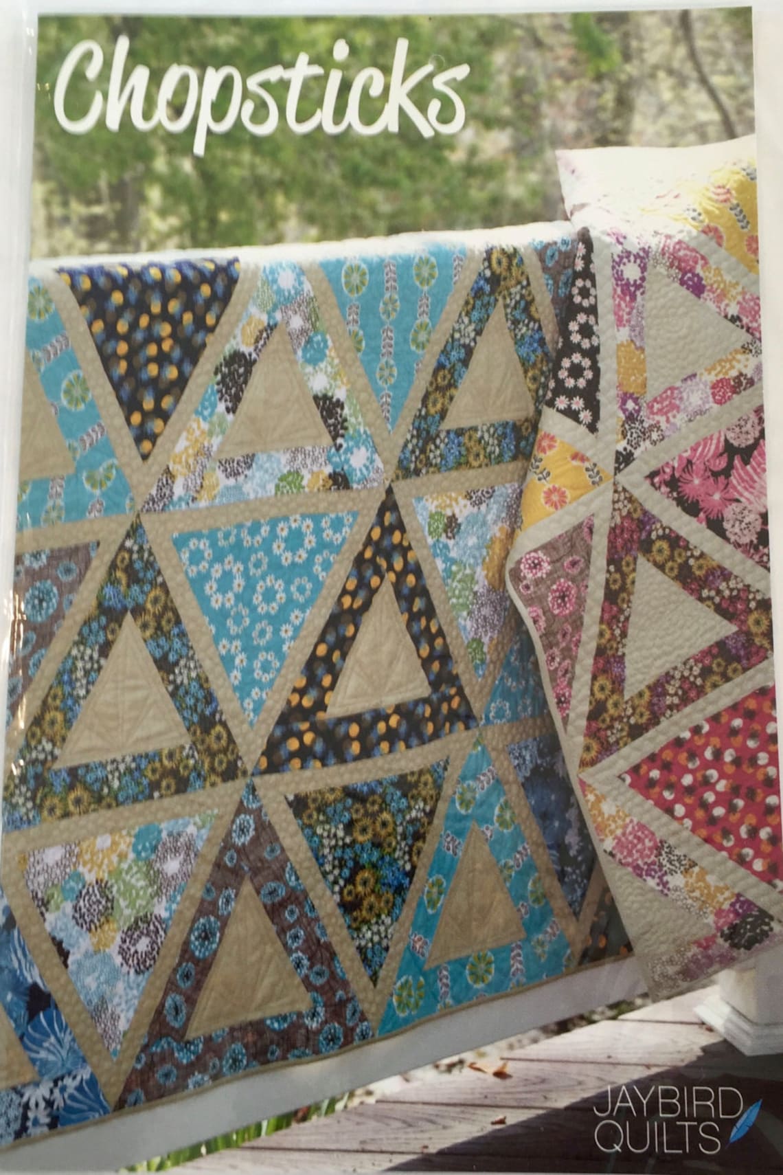CHOPSTICKS quilt pattern by Jaybird Quilts 4 sizes large Etsy