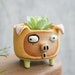 see more listings in the pig planter section