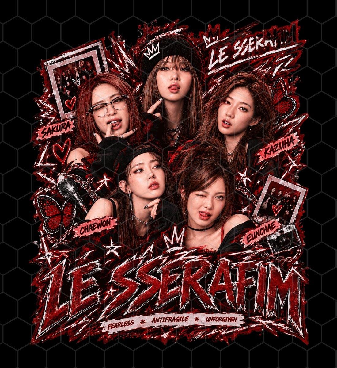 Le Sserafim Poster - Etsy
