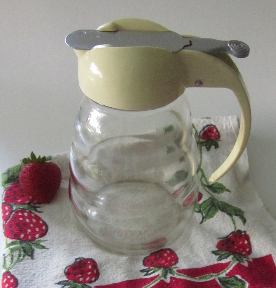 Vintage Syrup/ Honey Dispenser Dripcut 616 Made In USA Etsy