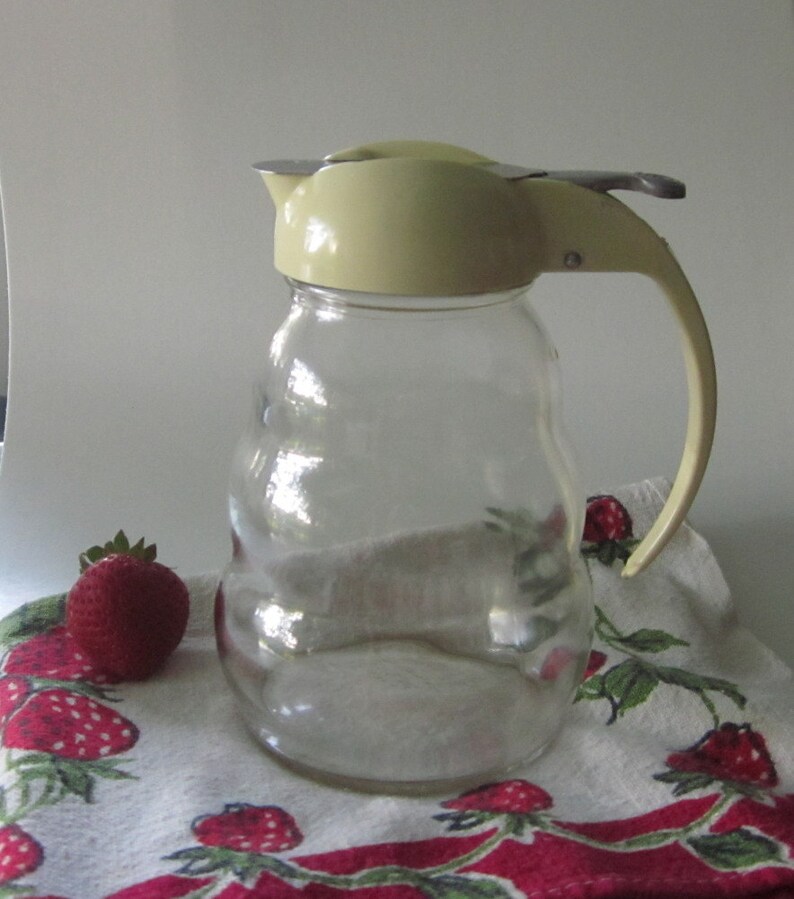 Vintage Syrup/ Honey Dispenser Dripcut 616 Made In USA Etsy