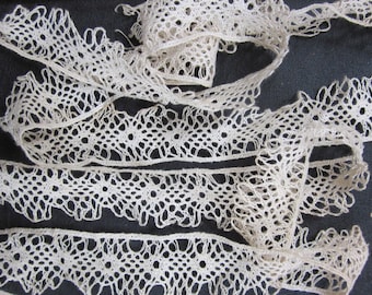 Three  Yards Beautiful Vintage Handmade Lace