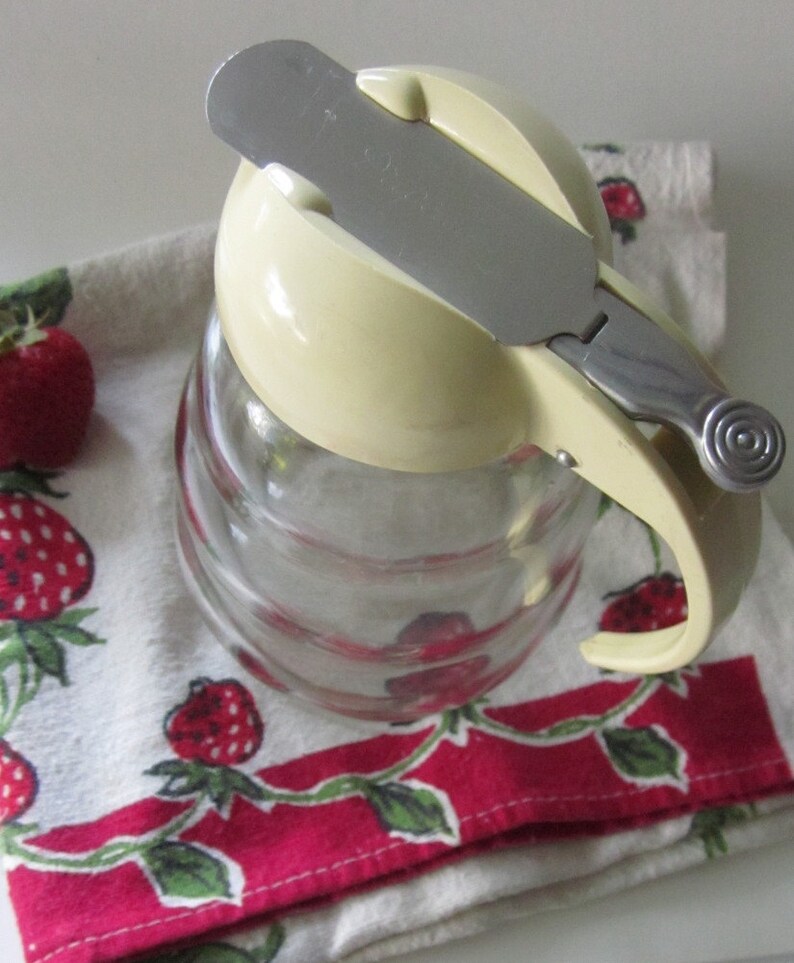 Vintage Syrup/ Honey Dispenser Dripcut 616 Made In USA Etsy