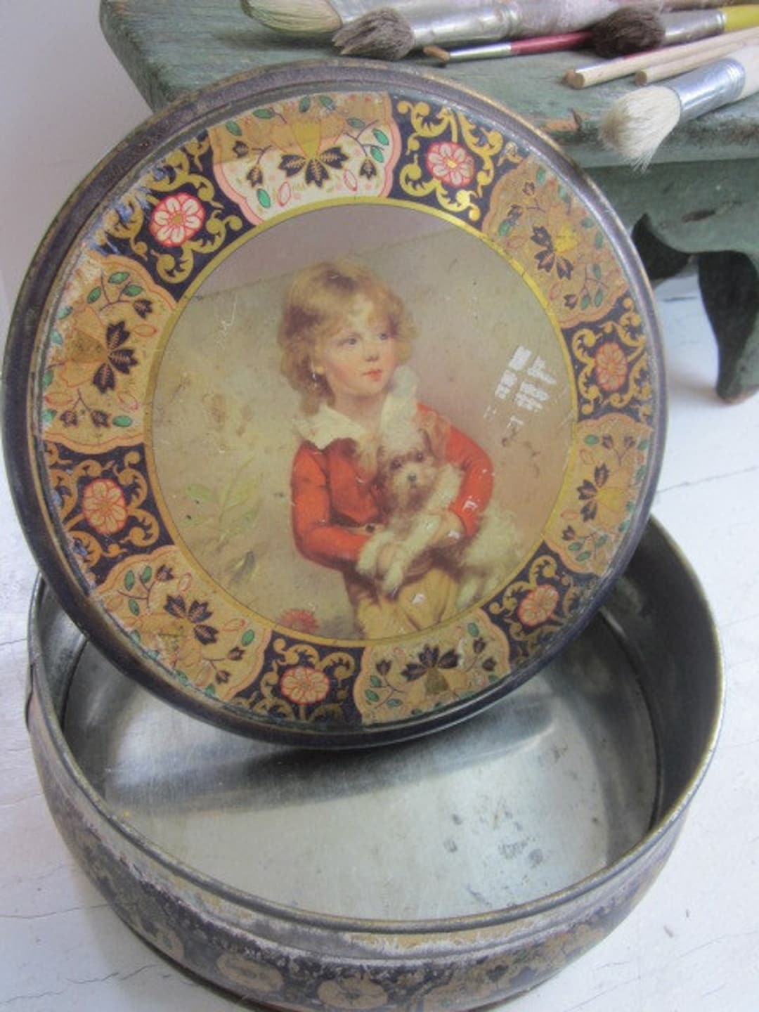 A Peak Frean & Co Biscuit Tin Box Lid - – .co. uk