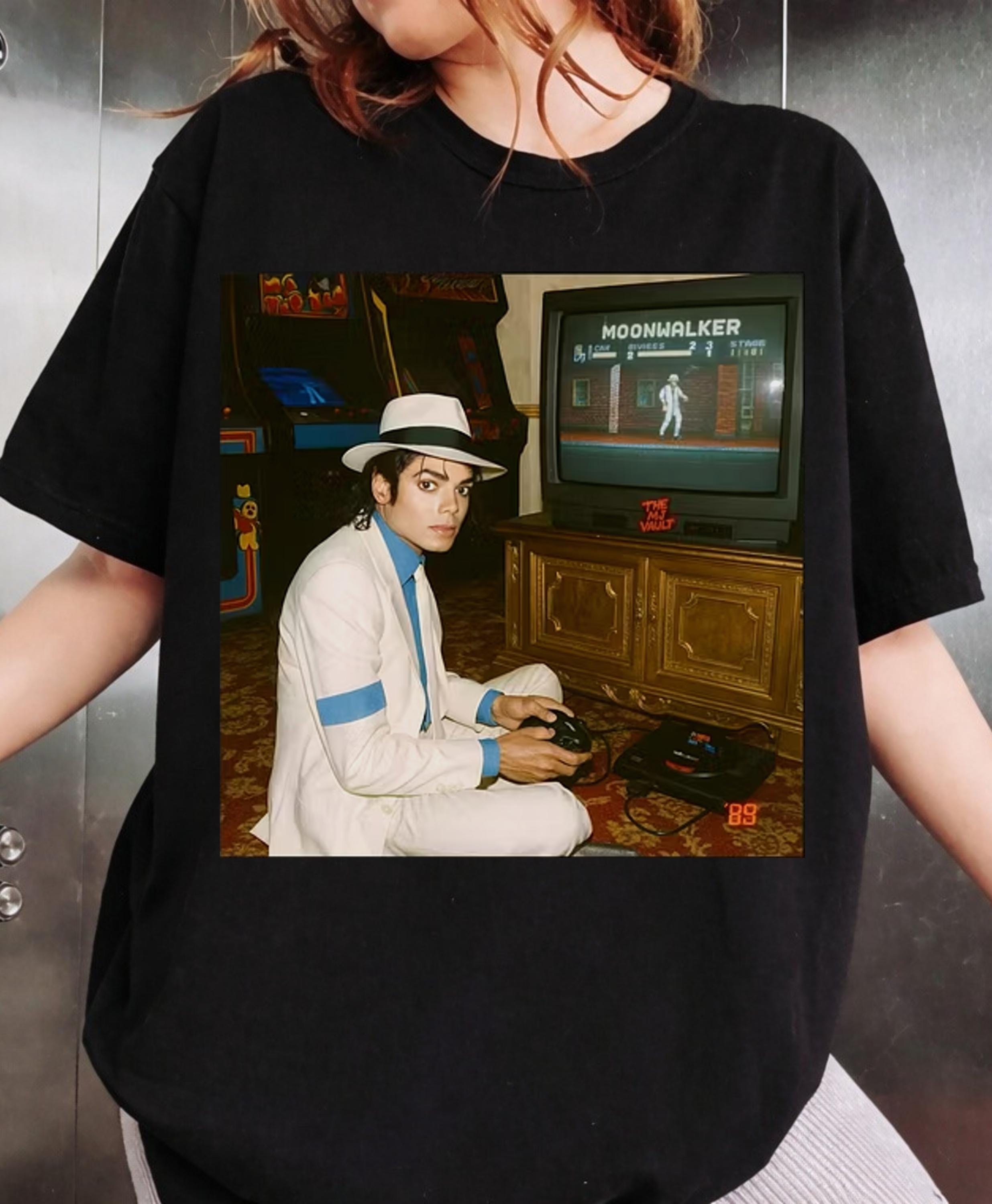 Michael Jackson Moonwalker Shirt - Etsy