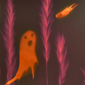 Ghosts, THE PINK FOREST, from Psychopomp not Psychopomp, fine art print by Anne Eder