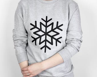 Snowflake Unisex Sweatshirt - Christmas Gift - [V-MUL-P131]