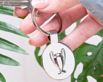 Personalised Trophy Keyring - Sport - Athlete - Gift - Keychain - Accessories