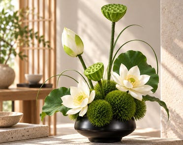 Künstliche Blumenarrangements