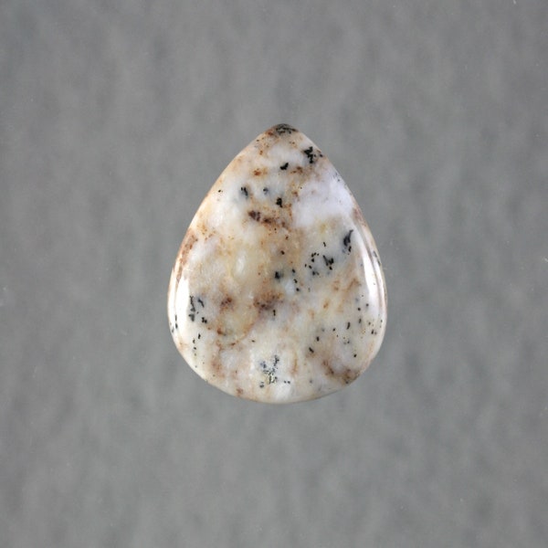 Australian moss agate opalized gemstone freeform cabochon 25x20mm