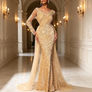 glitter maxi dress long sleeve Sequin Long Sleeves long sleeve sequin dress