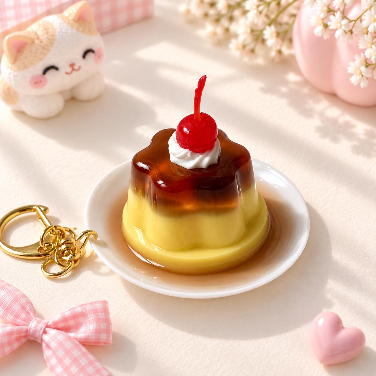 Japanese Dessert Keychain - Etsy