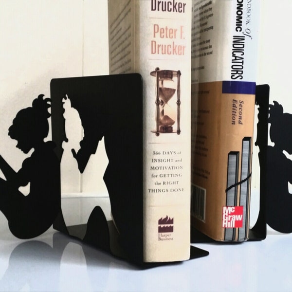 Girl Bookends