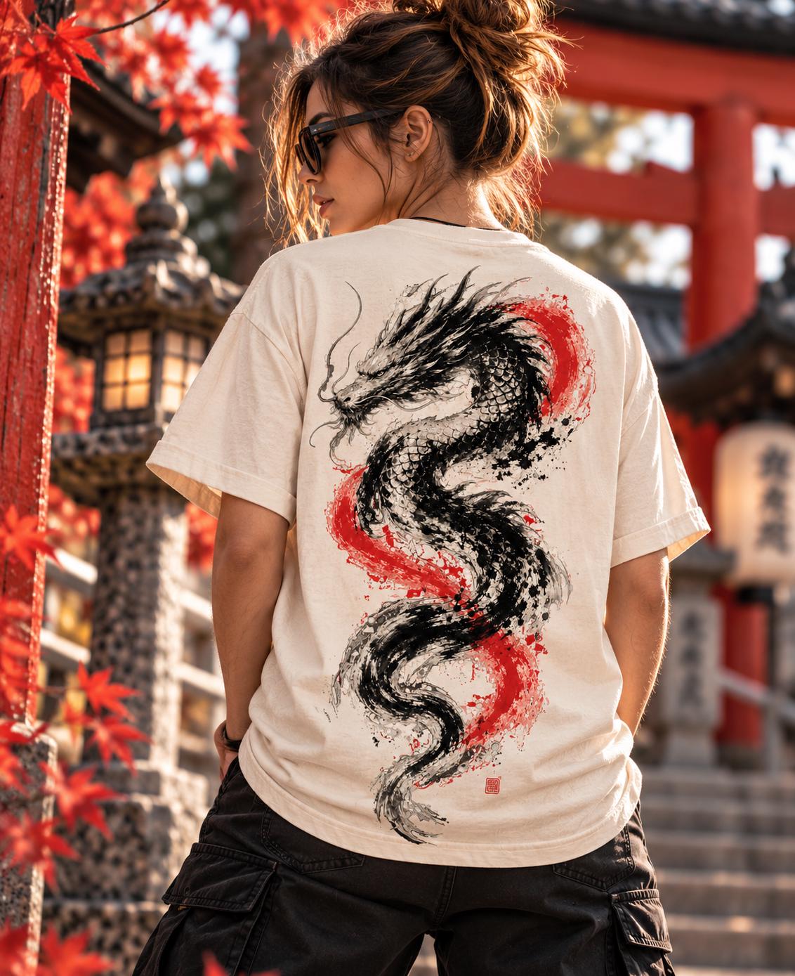Japan Dragon Shirt - Etsy