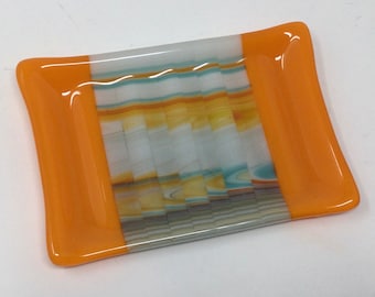 陶器のオレンジ皿 - Etsy 日本