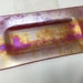 Fused Glass Tray, Iridescent Red Art Glass Tray, Garnet Red Decorative ...