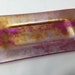 Fused Glass Tray, Iridescent Red Art Glass Tray, Garnet Red Decorative ...