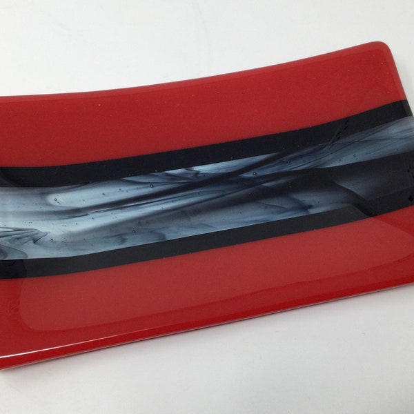 Glass Serving Tray Etsy