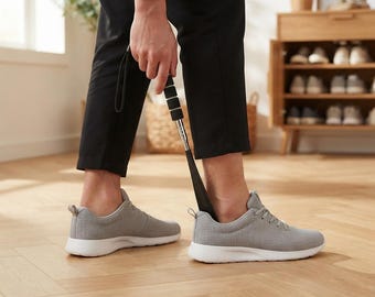 Long Handle Shoe Horn - Ergonomic Grip, Mobility Aid Free Shipping