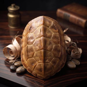 Real Turtle Shell Carapace | Small Turtle Belly Shell Specimen | Natural Curio Decor | Ethical Osteology Display