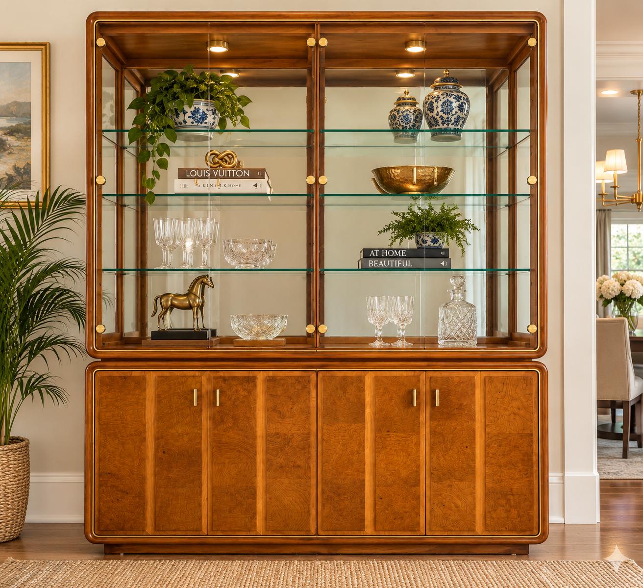 Hollywood Regency Hutch - Etsy