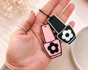 Ouvre-canette pour ongles longs - Lot de 5 – Porte-clés ouvre boisson – Accessoire manucure et cadeau prothésiste ongulaire  l