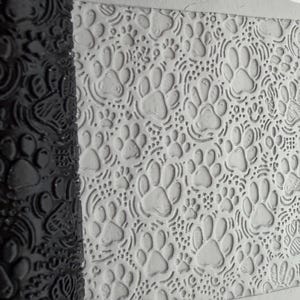 Paw Prints Texture Roller | Clay | Pottery | Baking | Crafts | 100mm 120mm 135mm | No. 101A
