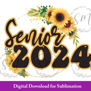 Senior 2024, Abschluss 2024 herunterladen, Abschlussdatei, 2024-Feier, High-School-Abschluss, College-Abschluss, Sublimationsdesign, digitale Datei