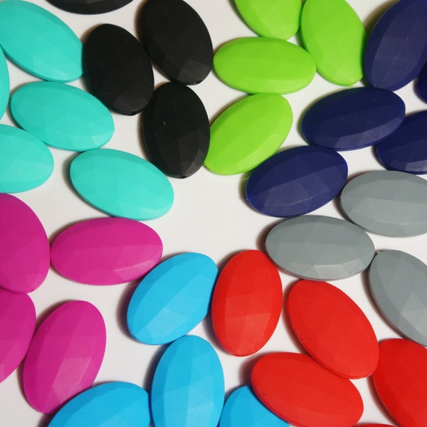 SALE - Teething Beads - Food-Grade Silicone, chewable and safe, BPA, Phthalate, and Lead-Free