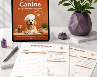 Dog Enrichment Recipe Book (Printable PDF)