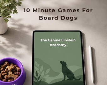 Dog Sniffing Games & Nosework Training Guide (Digital Download)