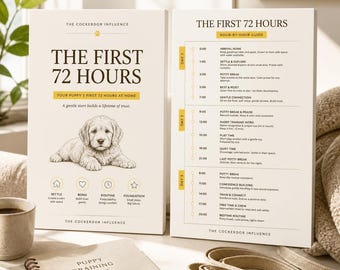 The First 72 Hours Puppy Guide (Digital Download)