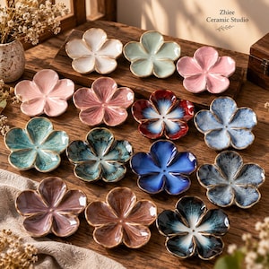 花の形をした皿 - Etsy 日本