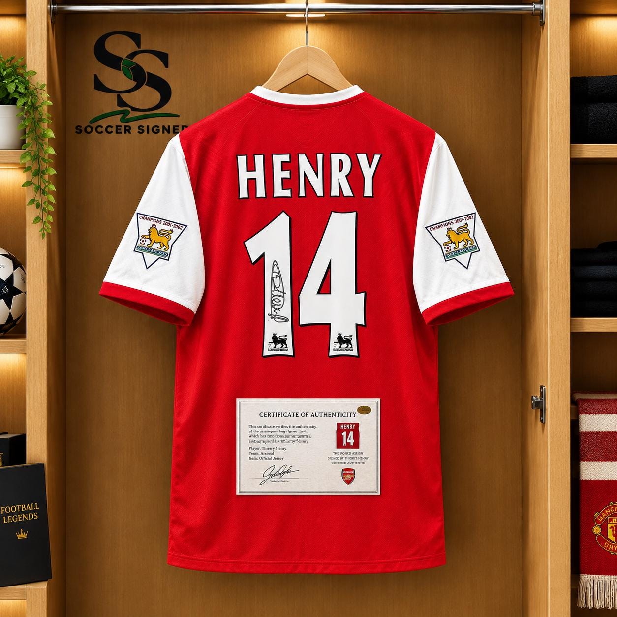 トップス ESSAY Henry Jersey Shirt Arsenal Henry Jersey - Etsy