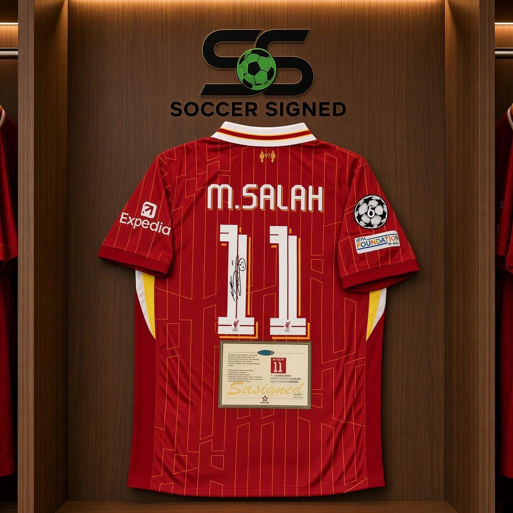 Salah signed jersey - Etsy 日本