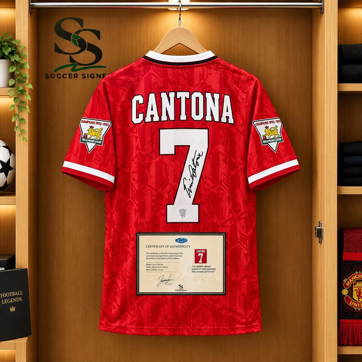 Manchester United Signed Jersey - Etsy